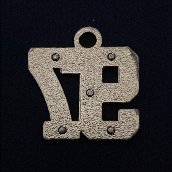 FREE w/ 25$+ Purchase “97” Charm Pendant in Gold Tone - Picture 3 of 3